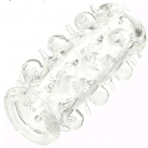 FUNDA PARA PENE GLADIATOR CON BOLAS 7 cm