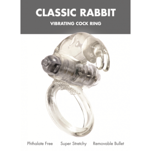 ANILLA VIBRADORA ESTIMULADOR CLITORIAL RABBIT