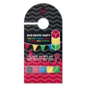 JUEGO DE 5 DADOS EROTIC PARTY 2.5CM