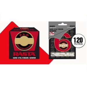 FILTRO RASTA 6MM BOLSA 120U