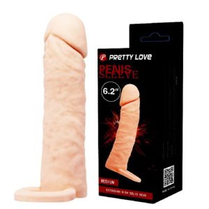 FUNDA MEN EXTENSION COLOR CARNE 16cm
