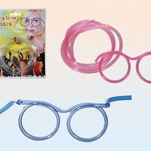 GAFAS TUBO PARA BEBER EN BLISTER