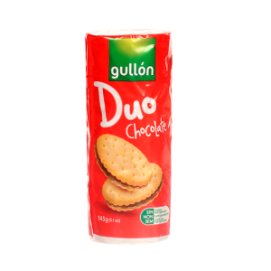 GALLETAS DUO  CHOCOLATE 145gr