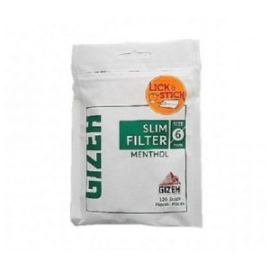 GIZEH FILTROS 6MM MENTHOL