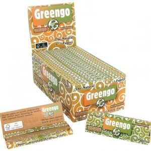 GREENGO PAPEL NATURAL 1.1/4 CAJA 100 LIBRILLOS