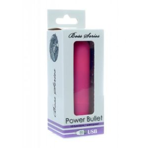 MINI VIBRADOR RECARGABLE BULLET BALA 10 MODOS 7,5 cm