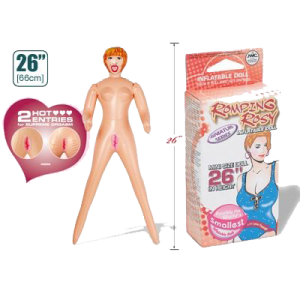 MUÑECA HINCHABLE ROMPING ROSY 66 cm