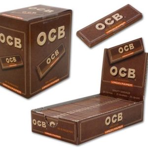 OCB VIRGIN 1 1/4 NO BLANQUEADO FINO CAJA 25 LIBR