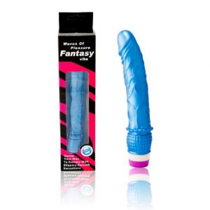 PENE VIBRADOR AZUL REALISTICO 23cm