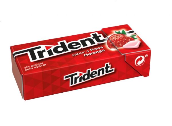 TRIDENT FRESA MORANGO 14,5g